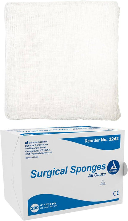 All Gauze Surgical Sponges