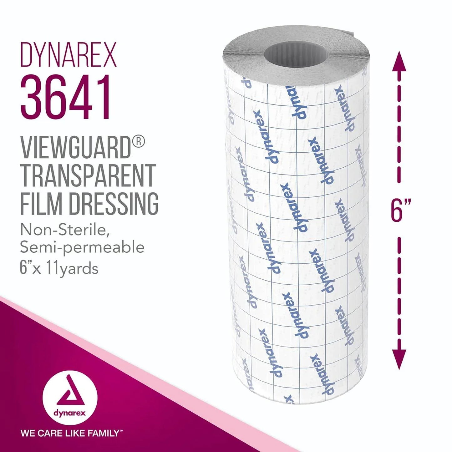 View Guard Transparent Film Dressing Rolls