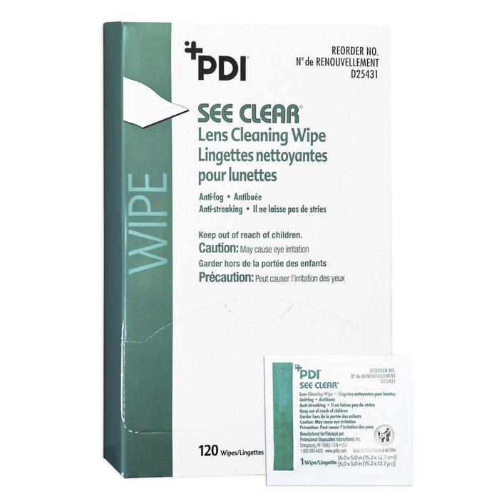 See Clear Lens Cleaning Wipes