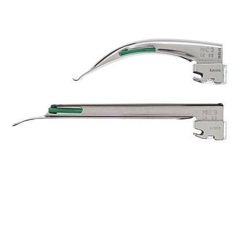 Green Rüsch Lite Macintosh Laryngoscope Blade