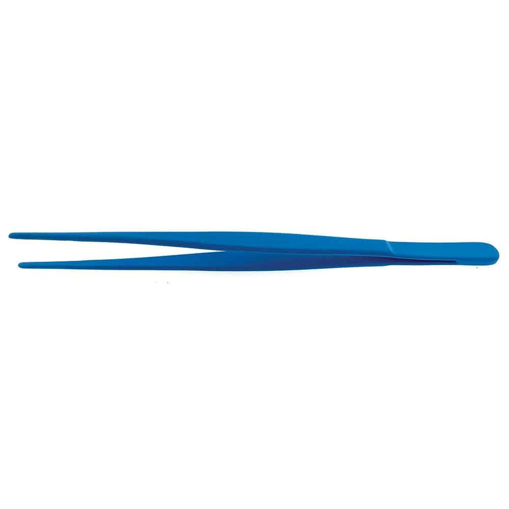 DDP Dental Self-Locking Tweezers – 3-Pack Stainless Steel Surgical Forceps For Cotton, Dressing, Serrated Grip