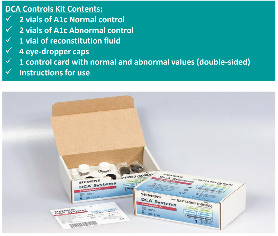 DCA HbA1c Diabetes Control Set — MedicalRite