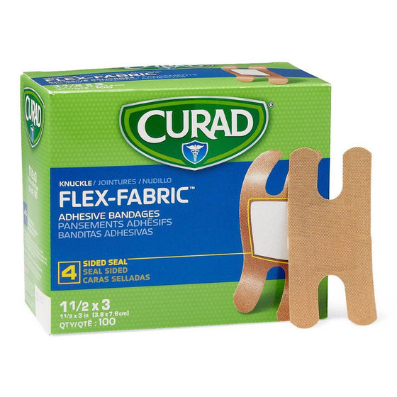 CURAD Flex Fabric Adhesive Bandages 1-1/2" x 3"