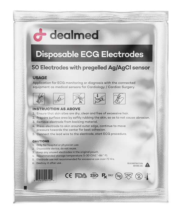 ECG Monitoring Snap Electrodes: Pre-Gelled for Precise, Hygienic Cardiac Readings