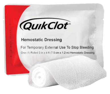 QuikClot Bleeding Control Hemostatic Dressing