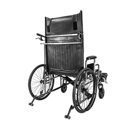 Bari+Max Reclining Bariatric Wheelchair with Elevating Leg Rest