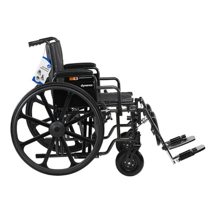 Bari+Max HD Bariatric Wheelchair with Elevating Leg Rest