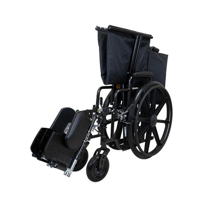 Bari+Max HD Bariatric Wheelchair with Elevating Leg Rest