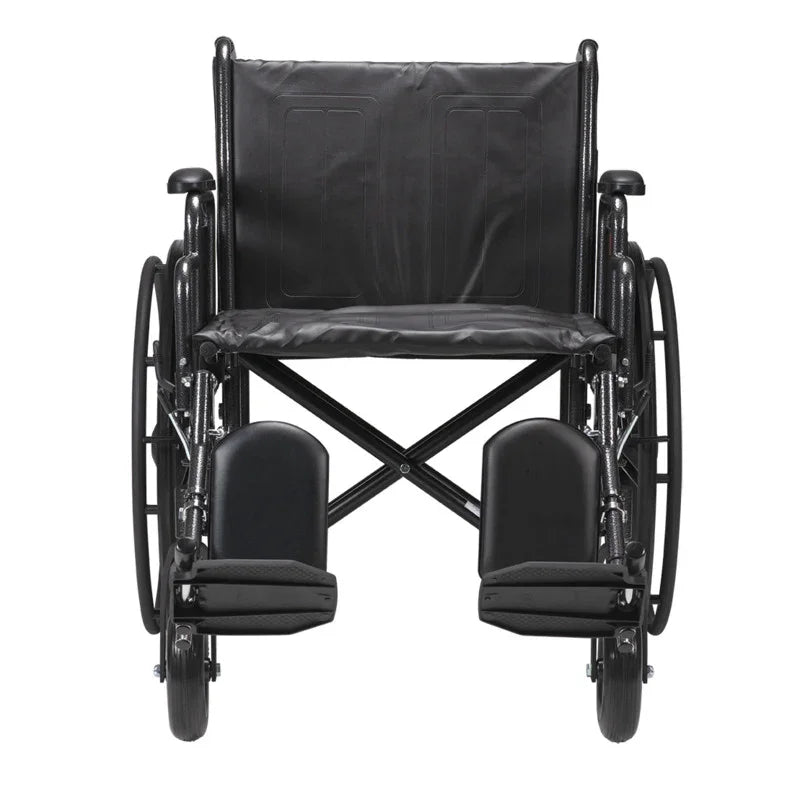 Bari+Max Bariatric Wheelchair with Elevating Leg Rest