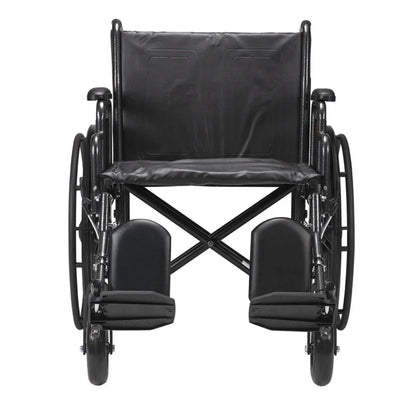 Bari+Max Bariatric Wheelchair with Elevating Leg Rest