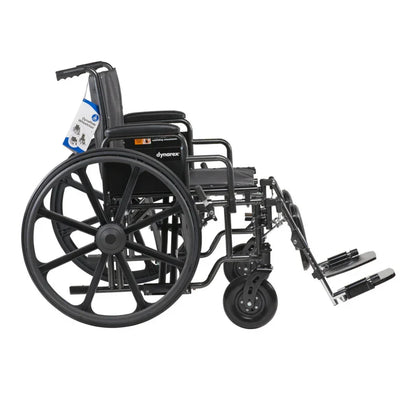 Bari+Max Bariatric Wheelchair with Elevating Leg Rest