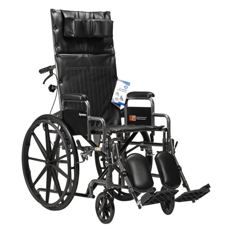 DynaRide Reclining Wheelchair with Detachable Desk Arm