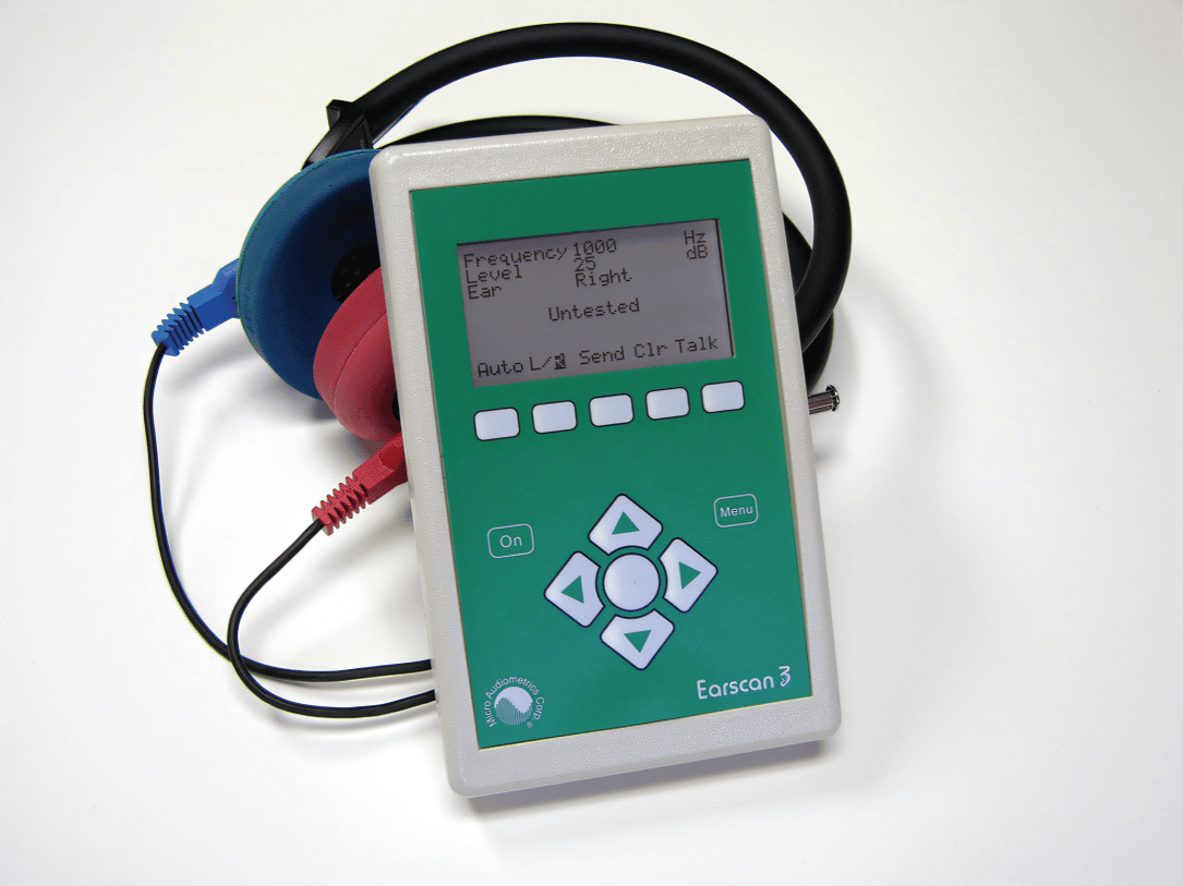 Earscan 3 Screening Audiometer (ES3S) - Portable Pure Tone Air Conduction Audiometry