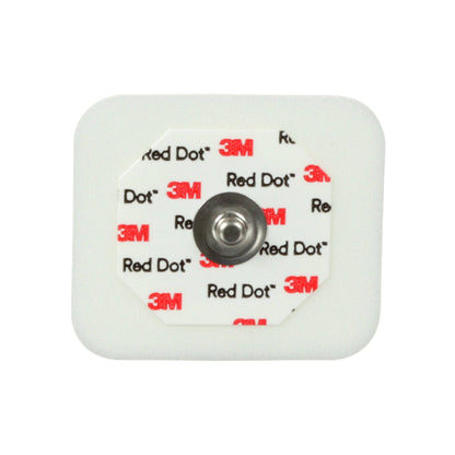Red Dot Monitoring Electrode - High-Performance, Comfortable for Stress and Cardio Testing