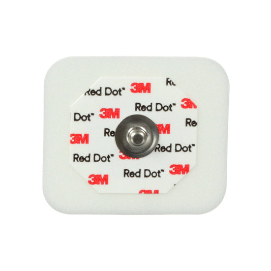 Red Dot Monitoring Electrode - High-Performance, Comfortable for Stress and Cardio Testing