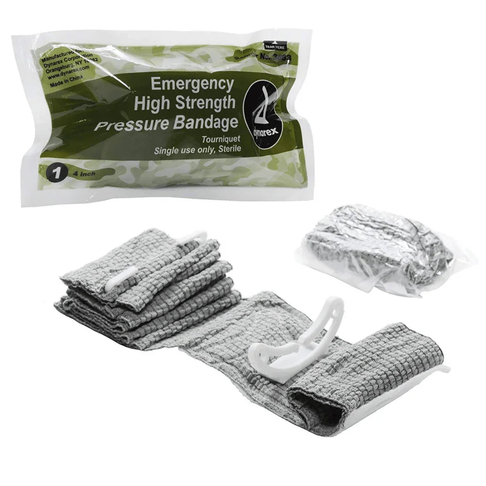 Emergency High-Strength Pressure Tourniquet Bandages