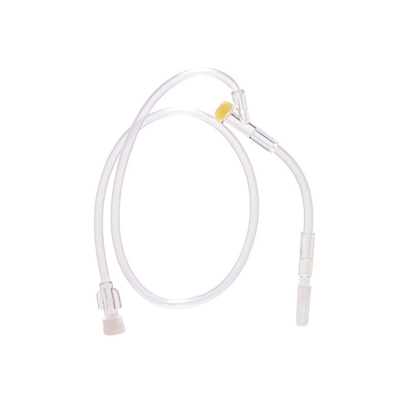 IV Extension Set with Injection Site and Luer Slip Connector