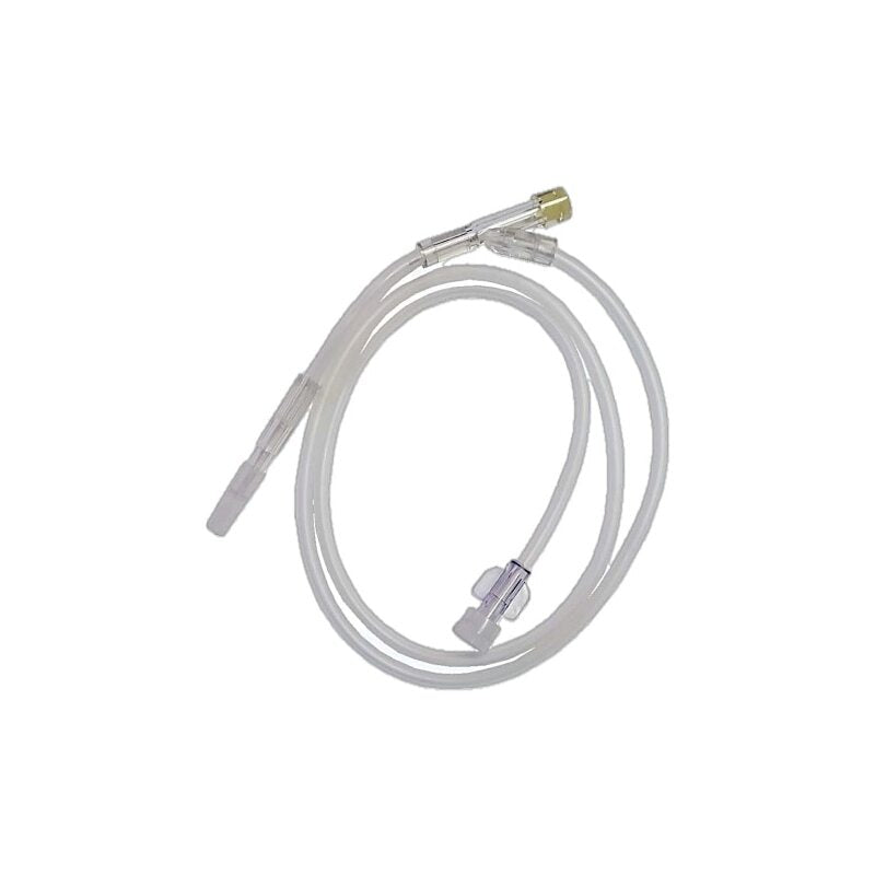 IV Extension Set with Injection Site and Luer Slip Connector