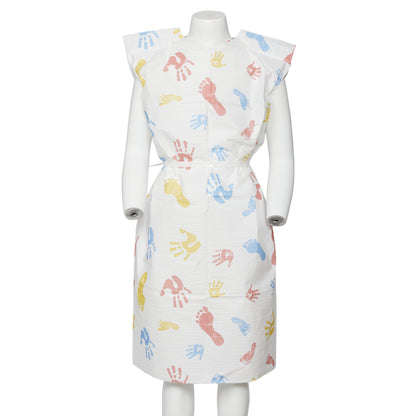 Pediatric Tissue/Poly Gowns with Glued Shoulders