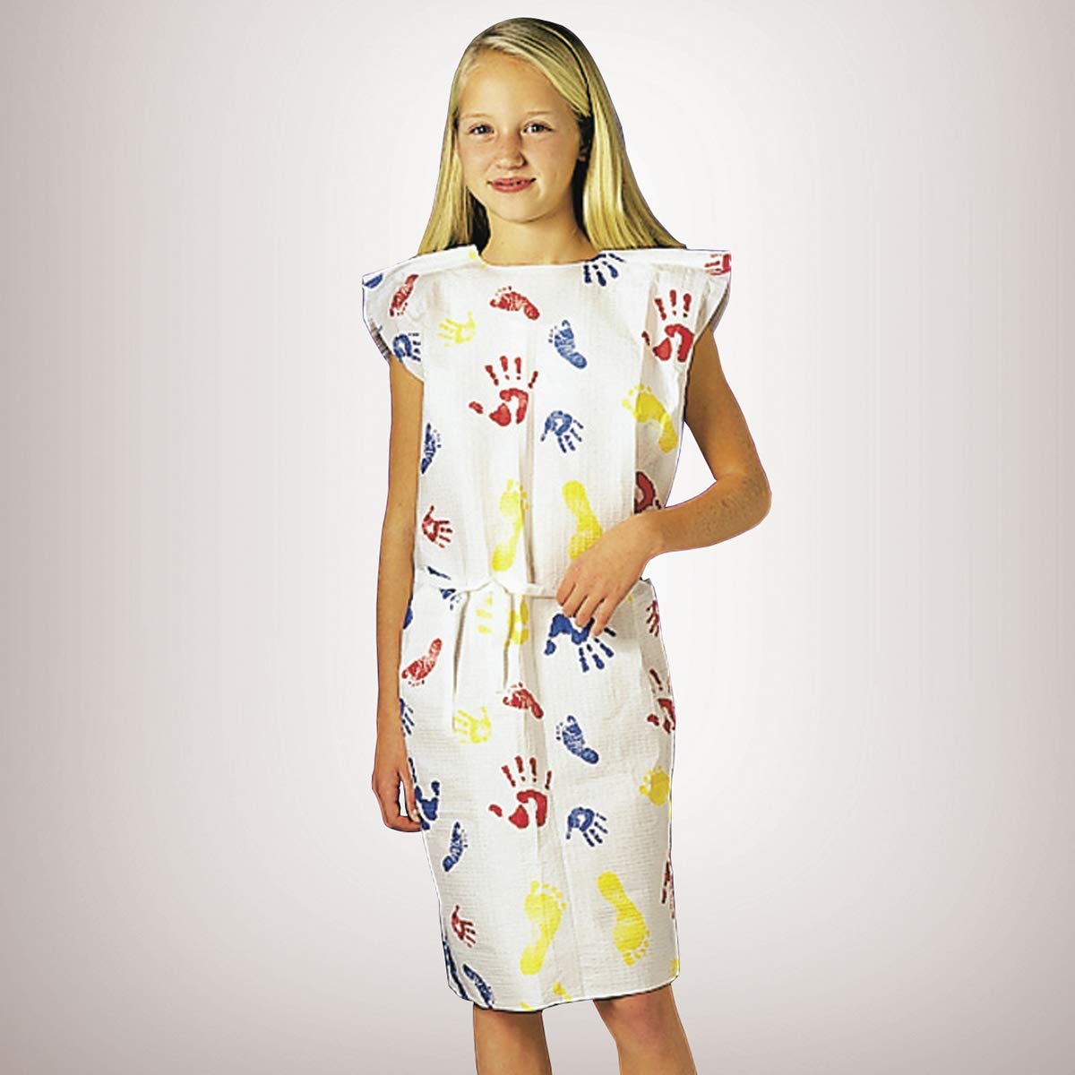 Pediatric Tissue/Poly Gowns with Glued Shoulders
