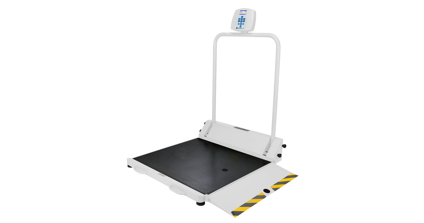 Digital Wheelchair Ramp Scale with Large Platform