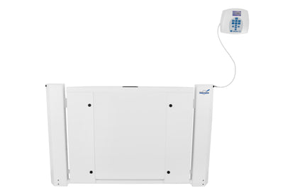 Wall-Mounted Antimicrobial Fold-up Wheelchair Scale