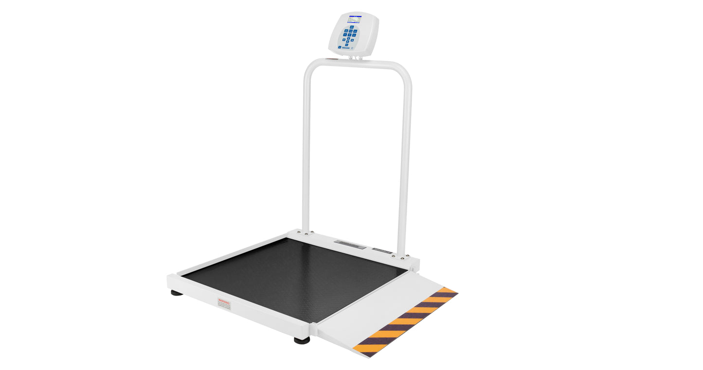 Digital Wheelchair Scale with Single Ramp