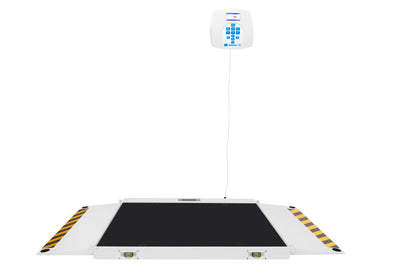 Digital Wheelchair with Dual Ramp Scale and Extra Large Platform