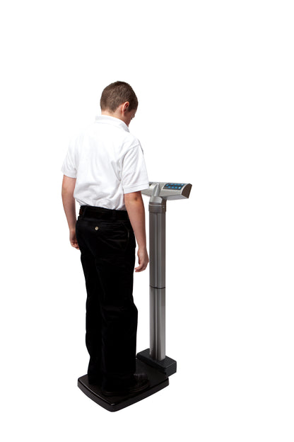 Waist High Digital Platform Scale with Height Rod