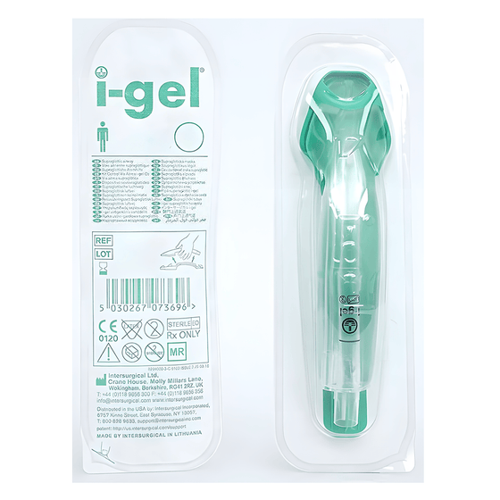 I-GEL Versatile Supraglottic Airway Device: Secure & Comfortable Airway Management Across Ages