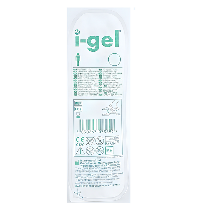 I-GEL Versatile Supraglottic Airway Device: Secure & Comfortable Airway Management Across Ages