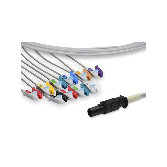 Quinton-Compatible Direct-Connect EKG Cable