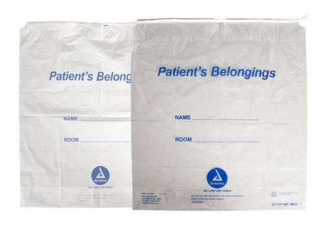 Patient Belongings Bag Drawstring