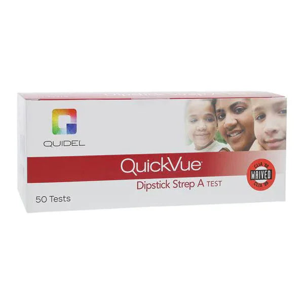 QuickVue Dipstick Strep A Test