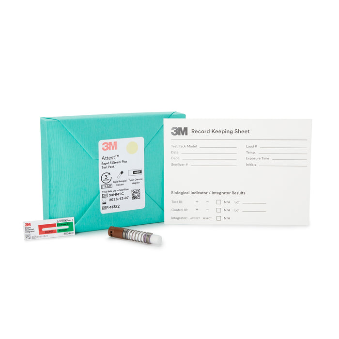 Rapid 5 Steam-Plus Sterilization Biological Indicator Pack