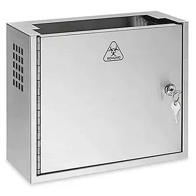 Stainless Steel Sharps Container Cabinet