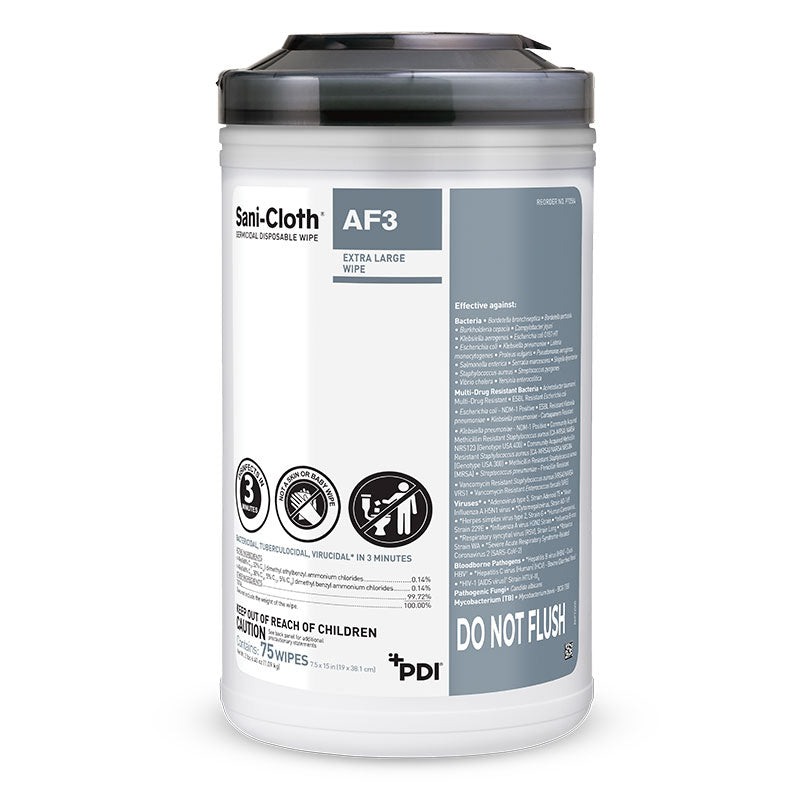 Sani-Cloth® AF3 Germicidal Disposable Wipe