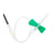 Sol-Care Safety Winged Blood Collection Needle with Luer Adapter
