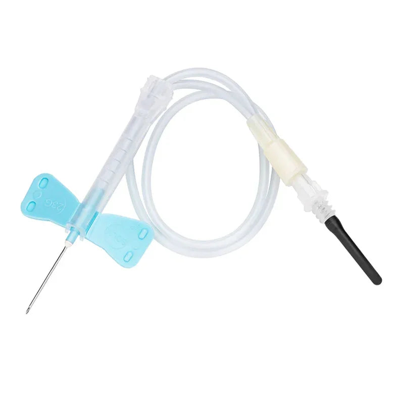 Sol-Care Safety Winged Blood Collection Needle with Luer Adapter