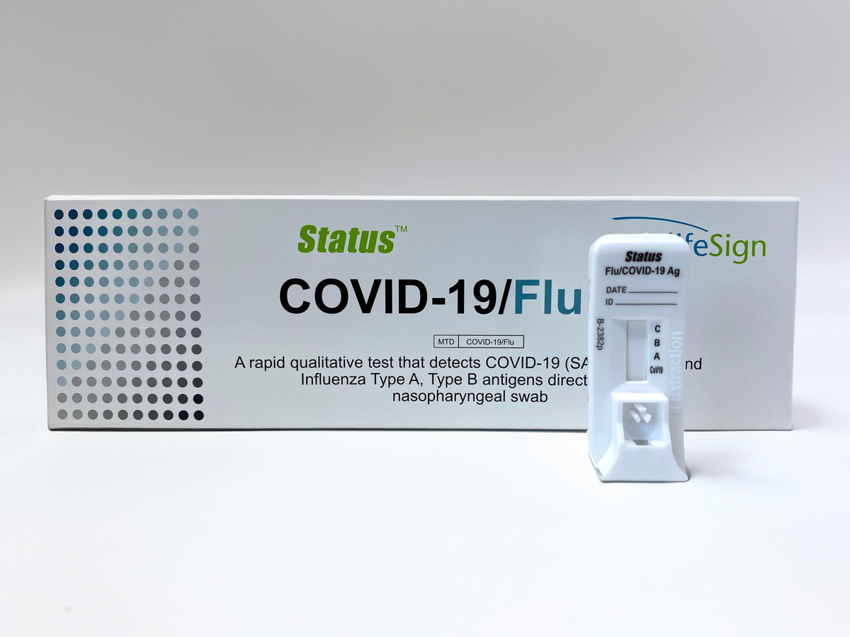 Status COVID/Flu A&B & Strep Combo Test Kit — MedicalRite