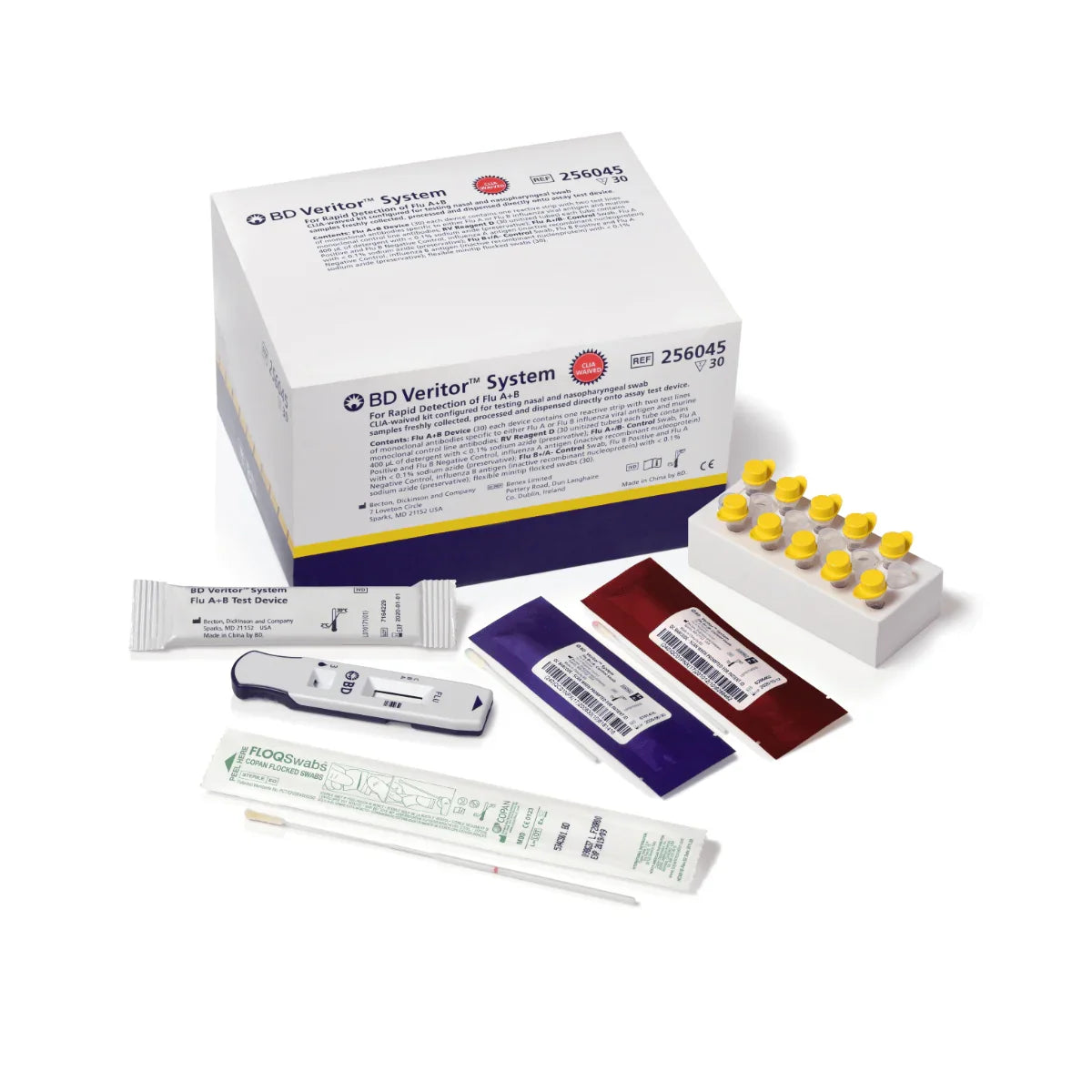 Veritor Influenza A&B Rapid POC Test Kit