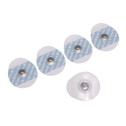 White Sensor Snap Electrode