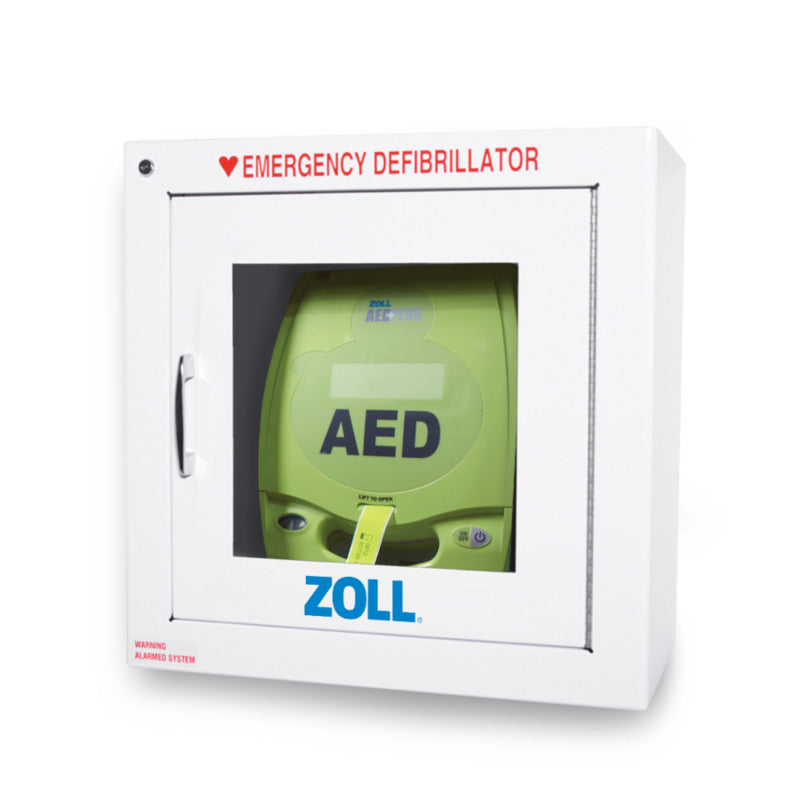 Standard Metal Wall Cabinet With ZOLL Logo
