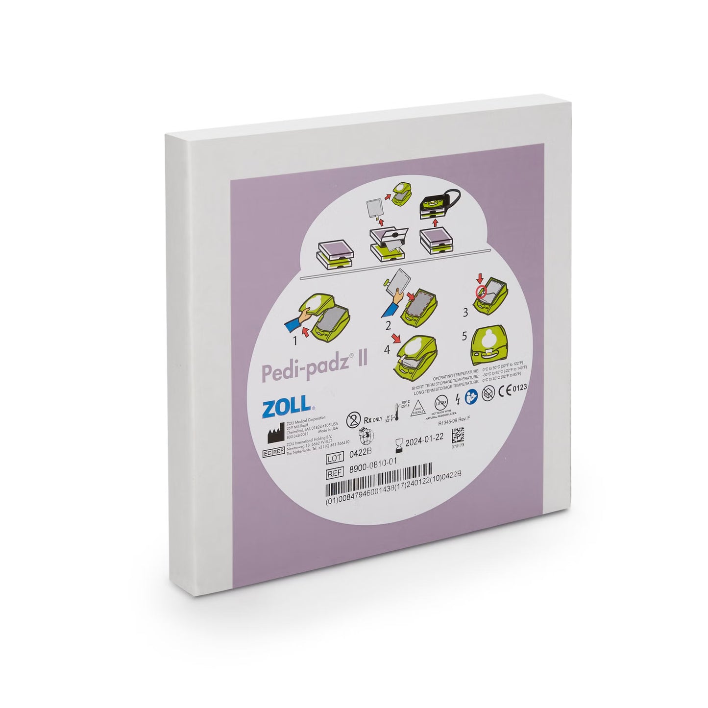 Pedi-Padz II Pediatric Defibrillator Pad