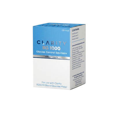 Clarity BG1000 Blood Glucose Controls Set