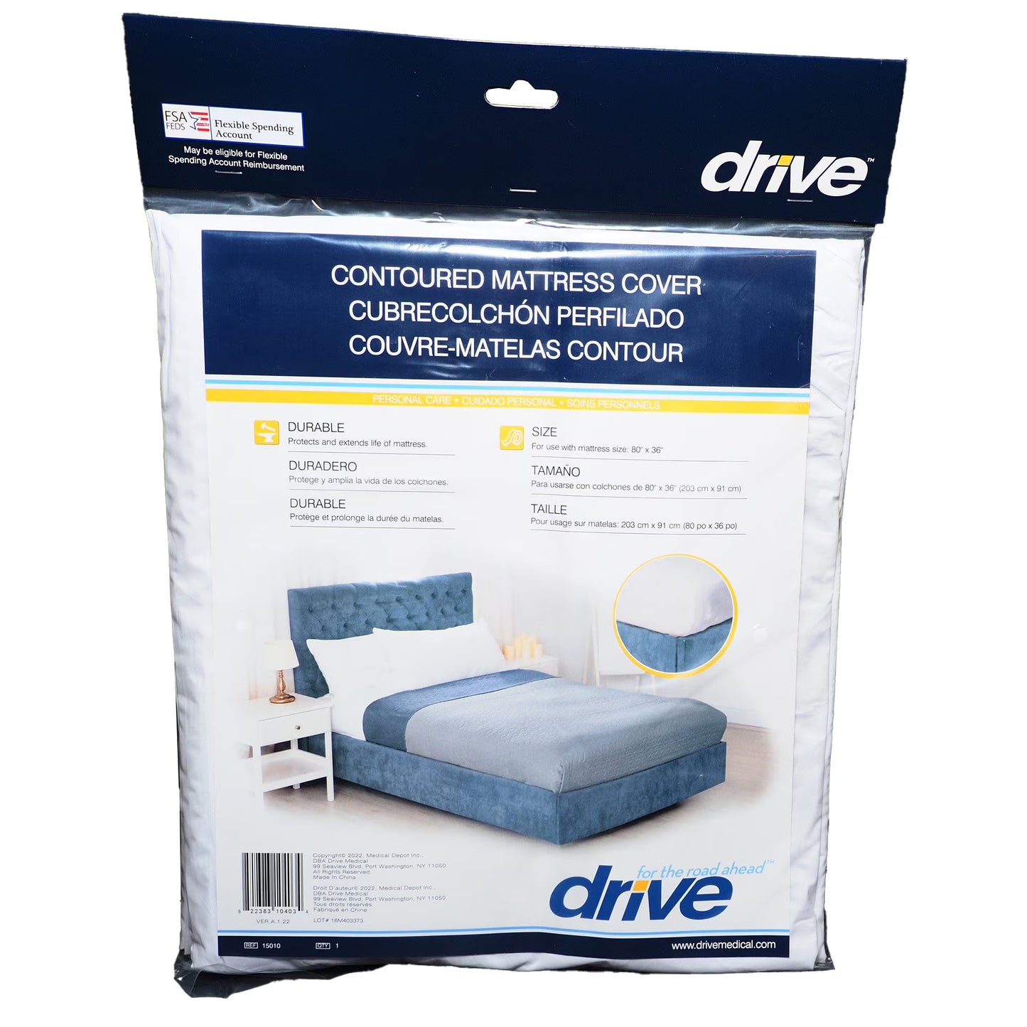 Mattress Cover Contoured Vinyl