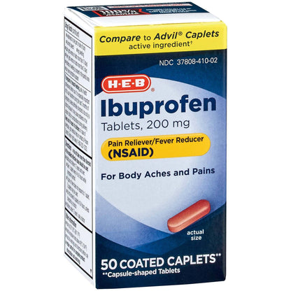 Ibuprofen 200 mg Coated Tablets