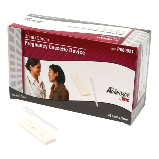 Pro Advantage Pregnancy Test Cassette.