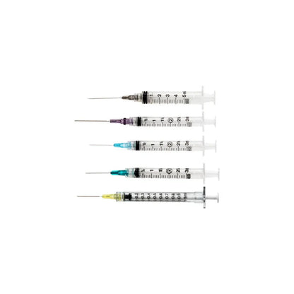 3 mL Syringe with Attached PrecisionGlide Needle
