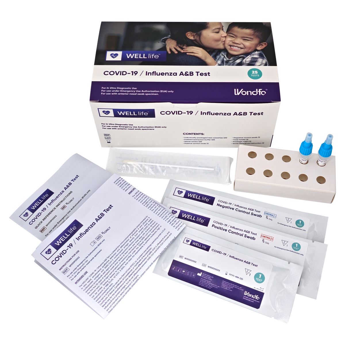 WELLlife COVID-19/Influenza A&B Rapid Test